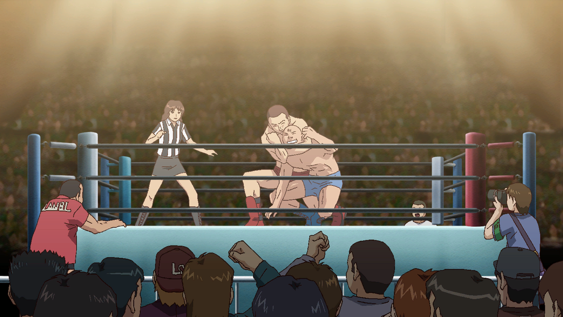 Event scene for Event Hall (Rumble Boys)
