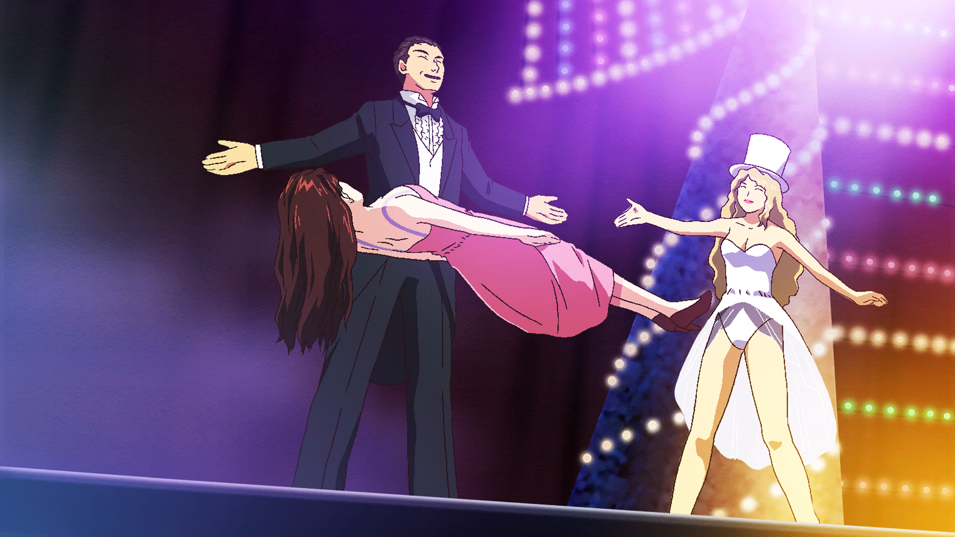 Event scene for Event Hall (Vivid Zipper Hold)