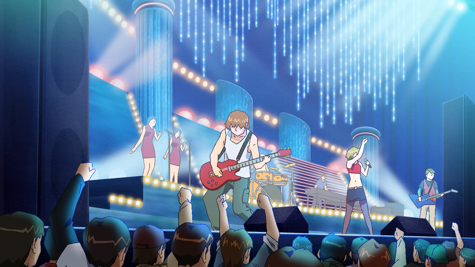 Event scene for Event Hall (Talented Female Singer: Oobayashi Maki)