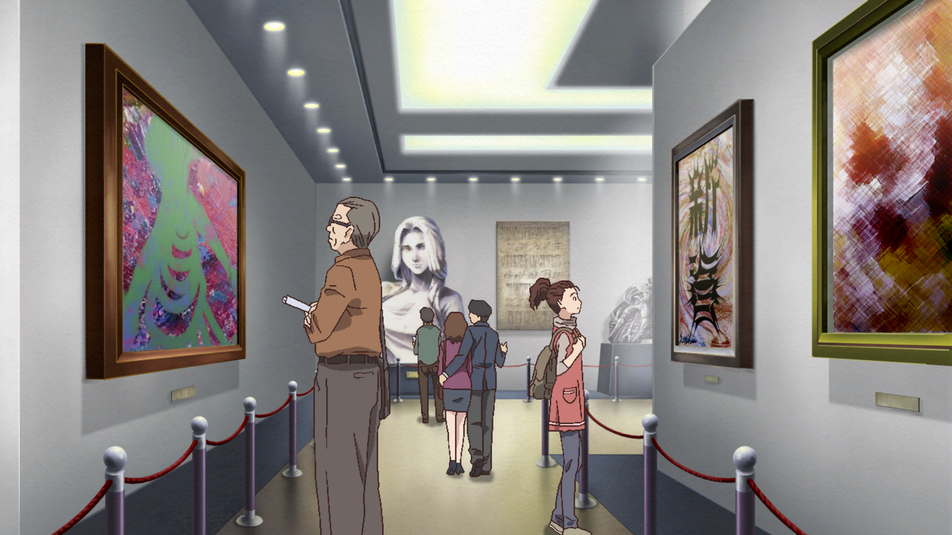 Museum exhibit for Museum (Mihara Shiki Exhibition)